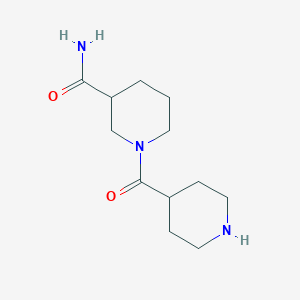 1-[(piperidin-4-yl)carbonyl]piperidine-3-carboxamide图片