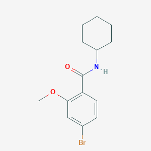 4-Bromo-N-cyclohexyl-2-methoxybenzamide图片
