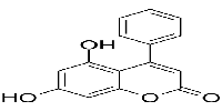 5,7-二羟基-4-丙基香豆素图片