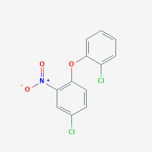 4-氯-1-(2-氯苯氧基)-2-硝基苯图片