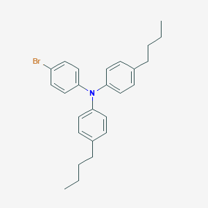4-Bromo-N,N-bis(4-butylphenyl)aniline图片