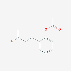 4-(2-Acetoxyphenyl)-2-bromo-1-butene图片