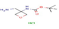 tert-butylN-[3-(aminomethyl)oxetan-3-yl]carbamatehydrochloride图片