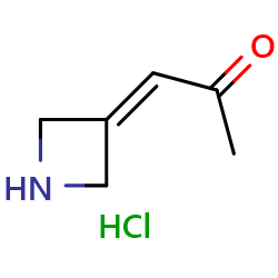 1-(azetidin-3-ylidene)propan-2-onehydrochloride图片