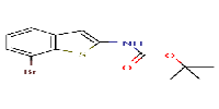 tert-butylN-(7-bromo-1-benzothiophen-2-yl)carbamate图片