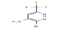 3-bromo-6-(trifluoromethyl)pyridazin-4-amine图片