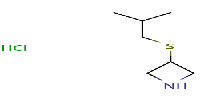 3-[(2-methylpropyl)sulfanyl]azetidinehydrochloride图片