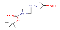 tert-butyl3-amino-3-(2-hydroxypropyl)azetidine-1-carboxylate图片