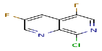 8-chloro-3,5-difluoro-1,7-naphthyridine图片