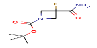 tert-butyl3-carbamoyl-3-fluoroazetidine-1-carboxylate图片