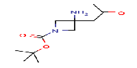 tert-butyl3-amino-3-(2-oxopropyl)azetidine-1-carboxylate图片