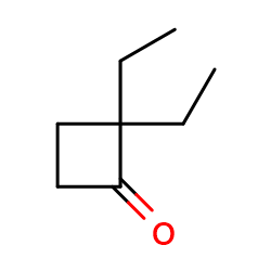 2,2-diethylcyclobutan-1-one图片