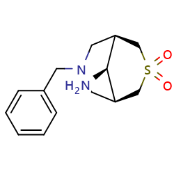 (1R,5S,9r)-9-amino-7-benzyl-3λ?-thia-7-azabicyclo[3,3,1]nonane-3,3-dione图片