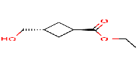 ethyltrans-3-(hydroxymethyl)cyclobutane-1-carboxylate图片