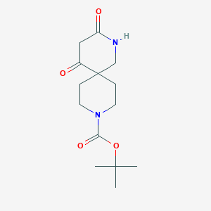 Tert-butyl3,5-dioxo-2,9-diazaspiro[5,5]undecane-9-carboxylate图片