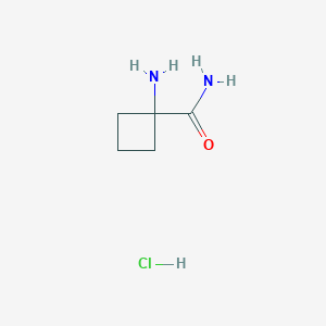 1-aminocyclobutanecarboxamidehydrochloride图片