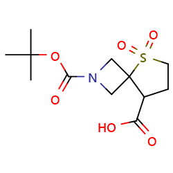 2-(Tert-butoxycarbonyl)-5-thia-2-azaspiro[3,4]octane-8-carboxylicacid5,5-dioxide图片