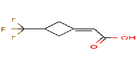 2-[3-(trifluoromethyl)cyclobutylidene]aceticacid图片