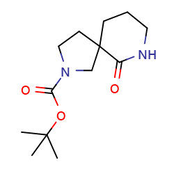 tert-butyl6-oxo-2,7-diazaspiro[4,5]decane-2-carboxylate图片