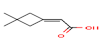 2-(3,3-dimethylcyclobutylidene)aceticacid图片