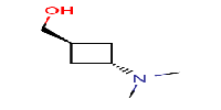 [trans-3-(dimethylamino)cyclobutyl]methanol图片