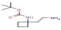 tert-butylN-[1-(2-aminoethyl)cyclobutyl]carbamate图片