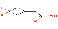 2-(3,3-difluorocyclobutylidene)aceticacid图片