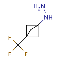 [3-(trifluoromethyl)bicyclo[1,1,1]pentan-1-yl]hydrazine图片