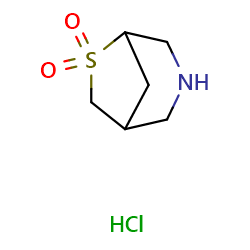 6λ?-thia-3-azabicyclo[3,2,1]octane-6,6-dionehydrochloride图片