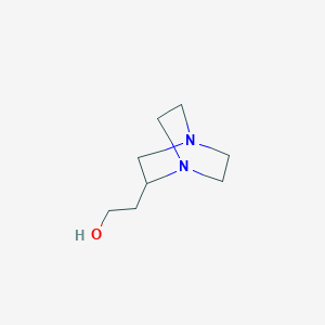 2-{1,4-diazabicyclo[2,2,2]octan-2-yl}ethan-1-ol图片