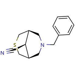 (1R,5S,9r)-7-benzyl-3-thia-7-azabicyclo[3,3,1]nonane-9-carbonitrile图片