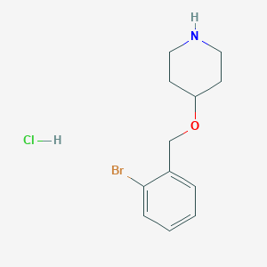 4-[(2-bromobenzyl)oxy]piperidine hydrochloride图片