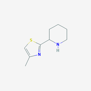 2-(4-methyl-1,3-thiazol-2-yl)piperidine图片