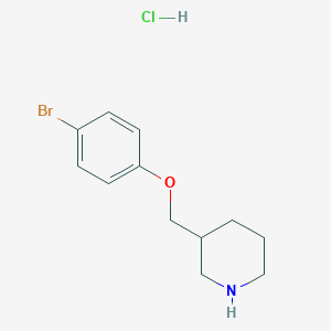 3-[(4-Bromophenoxy)methyl]piperidine hydrochloride图片
