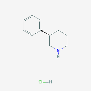 (S)-3-Phenyl-piperidine hydrochloride图片