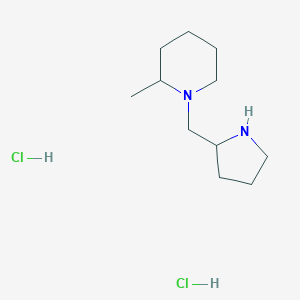 2-Methyl-1-(2-pyrrolidinylmethyl)piperidinedihydrochloride图片
