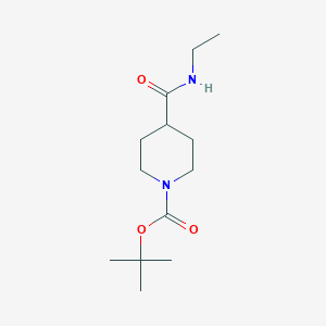 N-Ethyl 1-BOC-piperidine-4-carboxamide图片