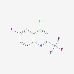 4-Chloro-6-fluoro-2-(trifluoromethyl)quinoline图片