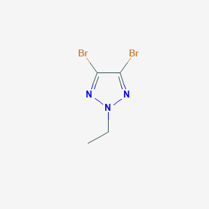 4,5-dibromo-2-ethyl-2H-1,2,3-triazole图片