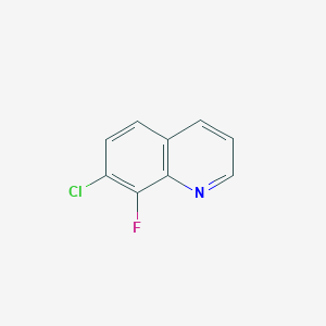 7-Chloro-8-fluoroquinoline图片
