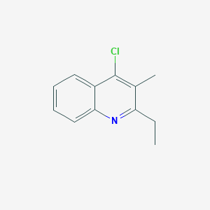 4-chloro-2-ethyl-3-methylquinoline图片