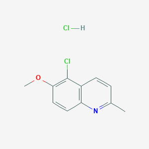 5-Chloro-6-methoxy-2-methylquinoline Hydrochloride图片
