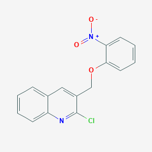 2-Chloro-3-(2-nitrophenoxymethyl)quinoline图片