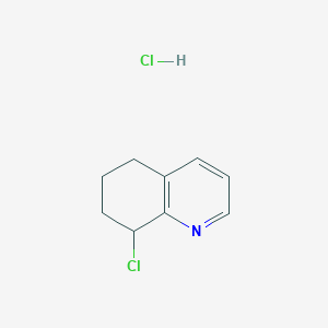 8-Chloro-5,6,7,8-tetrahydro-quinoline Hydrochloride图片