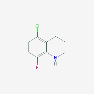 5-chloro-8-fluoro-1,2,3,4-tetrahydroquinoline图片