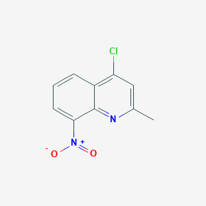 4-chloro-2-methyl-8-nitroquinoline图片