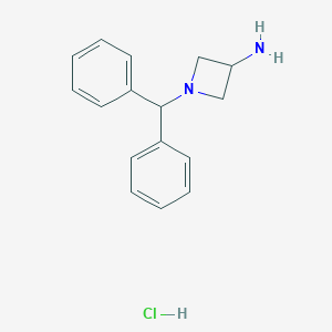 1-二苯甲基氮杂环丁烷-3-胺盐酸盐图片