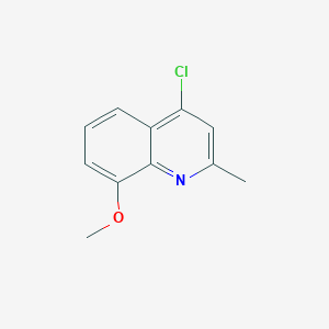 4-Chloro-8-methoxy-2-methylquinoline图片