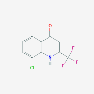 8-Chloro-4-hydroxy-2-(trifluoromethyl)quinoline图片