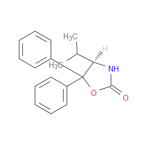 (4R)-(+)-异丙基-5,5-二苯基-2-恶唑烷酮图片
